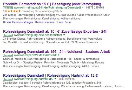 Kanalreinigung Darmstadt? Von wegen!