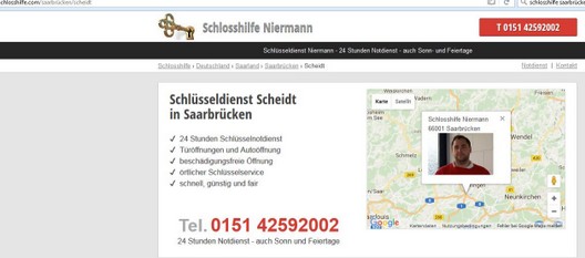 Schlüsseldienst Saarbrücken Schwarze Liste