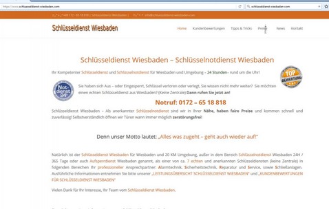 Verlogener Schlüsseldienst Wiesbaden