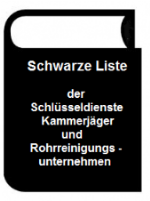 Schwarze Liste im Internet
