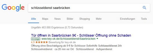 Schlüsselnotdienst Saarbrücken Abzocke